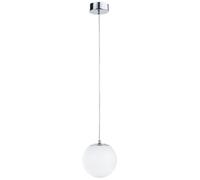Paulmann Gove lámpara colgante 1x9 W cromo-satinado 71066