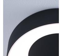 Paulmann Casca plafón 1x23 W negro PL71097