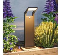 Paulmann Juntea Bolardo luminoso LED, aluminio, antracita, sensor