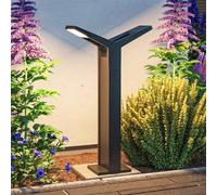 Paulmann Juntea bolardo luminoso LED, antracita, sensor, 2 luces.