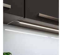 Paulmann Lámpara bajo mueble Inline, juego de inicio de 2 unidades, cromado, 55