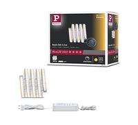 Paulmann MaxLED 1000 Cover, kit básico, 1,5 m, blanco cálido | Regulable, IP44, autoadhesivo, 1320 lm, apto para interiores y exteriores