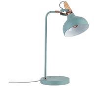 Paulmann Neordic lámpara para escritorio 1x20 W verde-cobre-madera 79651