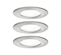 Paulmann Nova lámpara empotrada 3x6.5 W hierro 92979