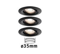 Paulmann Nova Mini Plus LED easydim 3 negro