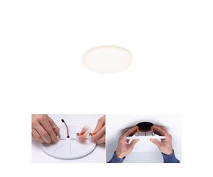 Paulmann panel LED Veluna 3.000K redondo 7,5cm