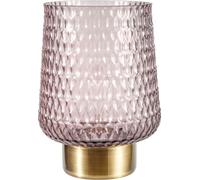 Paulmann Pauleen, lámpara de mesa portátil, diseño brillante y elegante, con temporizador, funciona con batería, color gris