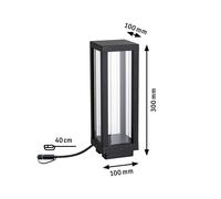 Paulmann Plug & Shine Linterna LED Classic RGBW base light