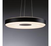 Paulmann Puric Pane lámpara colgante 1x22 W negro-gris/gris ceniza 79517