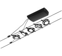 Paulmann Round Mac sistema de cables 5x4.5 W negro 94418