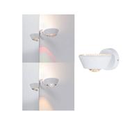 Paulmann Sabik Aplique de pared LED blanco mate