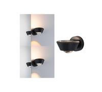 Paulmann Sabik aplique LED up/down negro