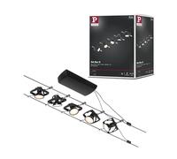 Paulmann Mac sistema de cables 5x10 W negro-cromo 94434
