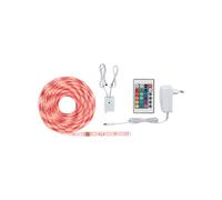 Paulmann 78978 Juego de strip SimpLED 5 m, strip LED 20 W, tira de luz multicolor RGB, cinta de luz con recubrimiento