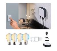 Paulmann Smart Home Set ZigBee 4x E27 7W LED Filament CCT EC:EPREL:460760
