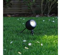 Paulmann Smart LED, proyector de suelo con piqueta Kikolo, CCT, antracita, IP65
