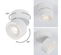 Paulmann Spircle lámpara de techo 1x8 W blanco 93373