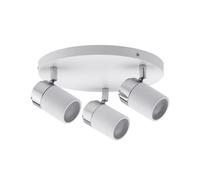 Paulmann Spotlight lámpara de techo 3x10 W blanco-cromo 66712
