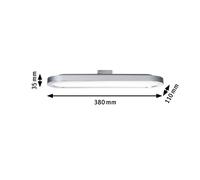 Paulmann URail Board panel LED en cromo mate