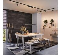 Paulmann URail Lento péndulo LED ZigBee CCT negro