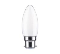 Paulmann vela LED B22d 4,7W 2.700K opalino EC:EPREL:1007178