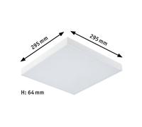 Paulmann Velora Rainbow Panel 30x30cm blanco RGBW