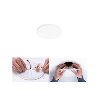 Paulmann Veluna Edge LED empotrable IP44 4.000K Ø 9cm