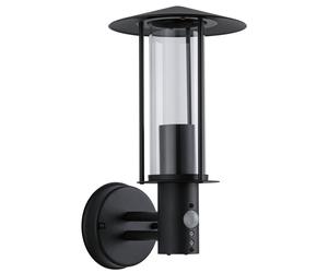 Paulmann Wall Classic lámpara de pared para exteriores 1x15 W negro-transparente 94396