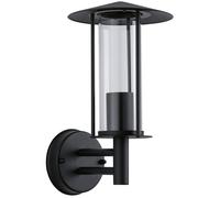 Paulmann Wall Classic lámpara de pared para exteriores 1x15 W negro-transparente 94398