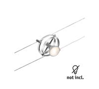 Paulmann Wire Cardan foco de luz sobre cable cromo