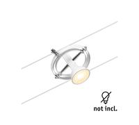 Paulmann Wire Cardan foco sobre cable blanco mate