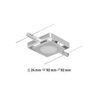 Paulmann Wire MacLED foco LED de sobre cable cromo