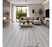 Pavimentos Arquiservi - Suelo Vinílico Autoadhesivo PVC -【5 m²】- Grosor 2mm - Diseño Roble Gris - Gran Durabilidad y Resistente al Agua - Fácil Mantenimiento