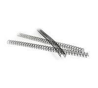 Pavo - Premium Espirales de alambre para encuadernación A4, 12,7 mm, 34 anillas, paso 3:1, para 1-100 hojas, negro, pack de 100 unidades - 8002153