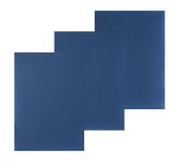 Pavo - Tapa para encuadernación (tamaño DIN A4, 250 g/m², 100 unidades), color azul