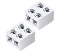 Pavsicgn Conectores para tiras de luces LED,Conectores para tiras de luces LED - Conector LED resistente de 8 mm,Adaptador de tira de luz LED versátil y fácil de usar para tiras de LED, tira