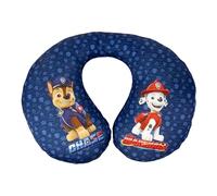 Paw Patrol Almohadilla Cervical Patrulla Canina Azul con Personajes Chase y Marshall. Perfecta para Viajes. Extra Cómoda y Lavable.