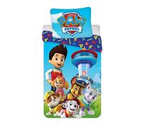 Paw Patrol Funda Nórdica Cama 90 140x200 + Funda Almohada Algodón