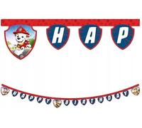 Paw Patrol Rescue Heroes Happy Birthday Banner