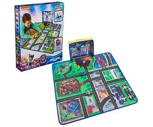 Paw Patrol The Mighty Movie - Paquete de Regalo de Pup Squad con Alfombra de Juego, Mega Pups Chase y Vee Pup Squad Racer