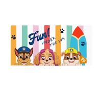 Paw Patrol Toalla Infantil de la Patrulla Canina | Sensación súper Suave, diseño Soleado con Chase y Skye, hogar, baño, Playa y Piscina, tamaño único, 70 cm x 140 cm