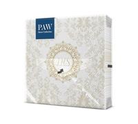 PAW - Servilletas Papel 3 Capas (33 x 33 cm) | 20 Unidades | Perfecto para Comunión, Confirmación, Bautizo | Ideal para Niños y Niñas | Elegante Decoración de Mesa | Adorno IHS