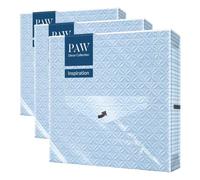 PAW - Servilletas Papel 3 Capas (33 x 33 cm) I 20 Unidades I Servilletas con Diseño de Cumpleaños - Niña y Niño I Servilletas Papel Decoradas para Fiesta I Color: Inspiration Modern (light blue)