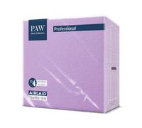PAW - Servilletas Papel Airlaid (40 x 40 cm) I 50 Piezas I Servilletas de Tela I Ideal para Bodas, Bautizos, Comuniones, Cumpleaños I Decoración de Mesa I Similar al Tejido I Violeta Monocolor