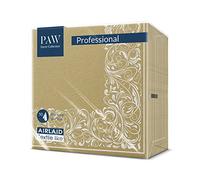 PAW - Servilletas Papel Airlaid (40 x 40 cm) I Servilletas de Tela I Clásico y Elegante en Forma de Flores Clásicas I Perfecta para Ocasiones Importantes I Color: Dorado