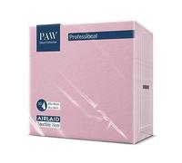 PAW - Servilletas Papel Airlaid (40 x 40 cm) I Servilletas de Tela I Uniforme, Elegante I Llano - el Rosa I Perfecta para las Ocasiones Importantes I Color: Monocolor (light rosa)