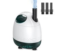 Pawfly Bomba Sumergible para Agua de 1325 L/H y 20 W. Pequeña Bomba Portátil para Acuarios con una Altura de Elevación de 1,62 m, Fuente Silenciosa con 3 Boquillas y Cable de Alimentación de 1,74 m