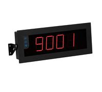 PCE Instruments Indicador de Gran Formato con Carcasa Metálica IP65 Pantalla LED Dígitos Rojos Brillantes Ajuste Individual Altura Dígitos 60 Mm Diferentes Señales de Salida PCE-BPD-U-46A
