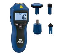 PCE Instruments PCE-DT 65 - Tacómetro, para medición sin contacto, mediante láser o mediante un adaptador mecánico