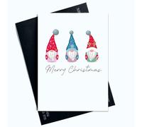 Peachy Antics Tarjeta de felicitación navideña Gonk con esta adorable y única tarjeta de Navidad SP149